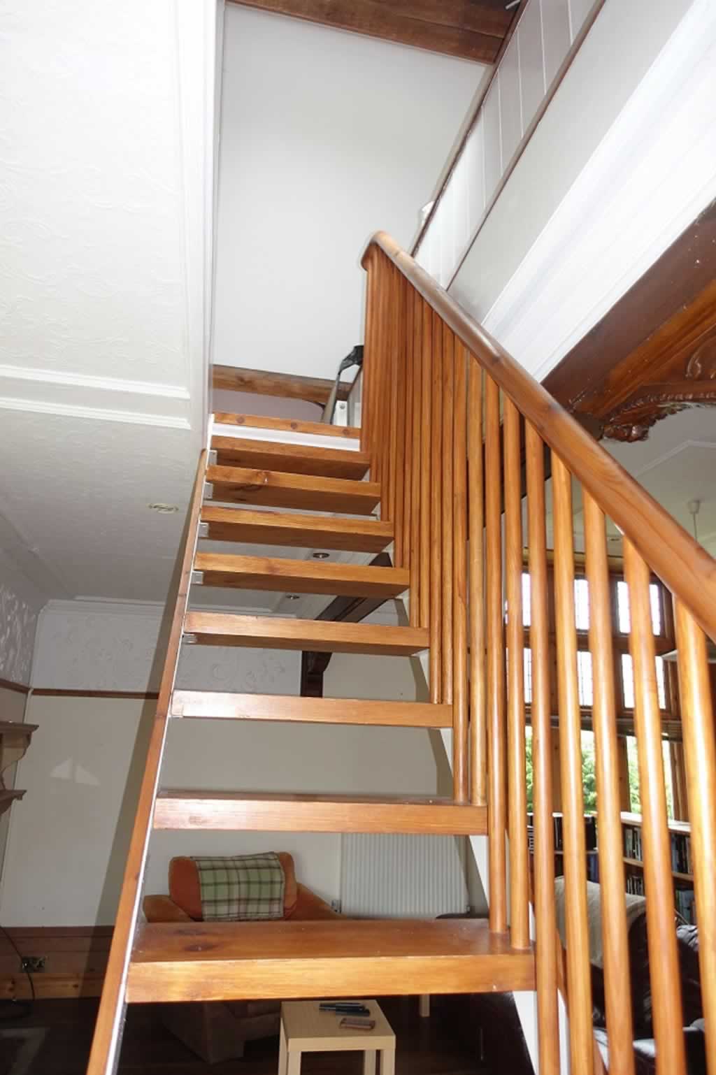 Stairs to Mezzanine